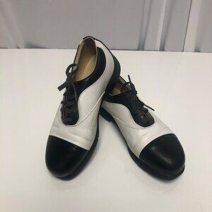 Nike Air Verdana Last Golf Shoes Womens 7.5W Comfort Black White 192090 Vintage
